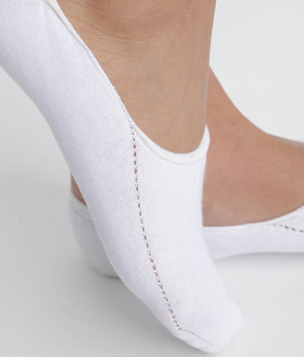 DIM Calzini corti da donna in cotone per scarpe da ginnastica Dim Invisifit