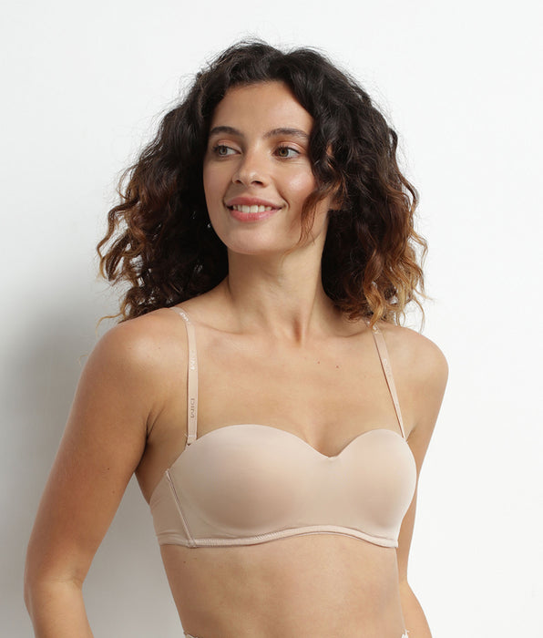 DIM Reggiseno pushau con ferretto pelle nuova InvisiFree by Dim