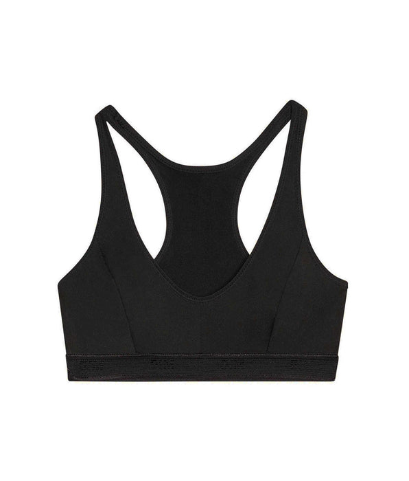 DIM Reggiseno sportivo nero DIM Pocket Micro Girl