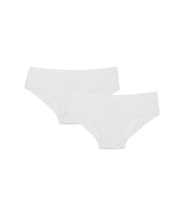DIM Pacco da 2 shorty bianchi da bambina - Pockets Micro