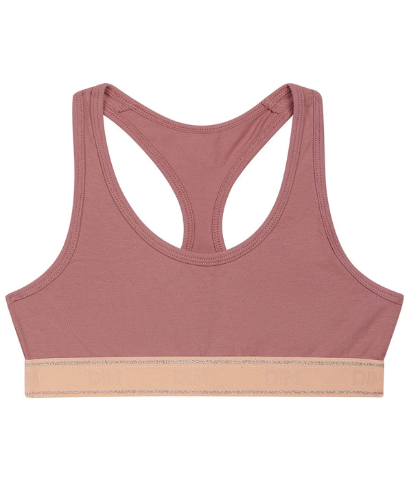 DIM Reggiseno sportivo per bambina rosa cipria Dim Sport
