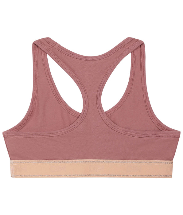 DIM Reggiseno sportivo per bambina rosa cipria Dim Sport
