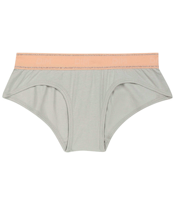 DIM Shorty Dim Sport da bambina rosa e grigio
