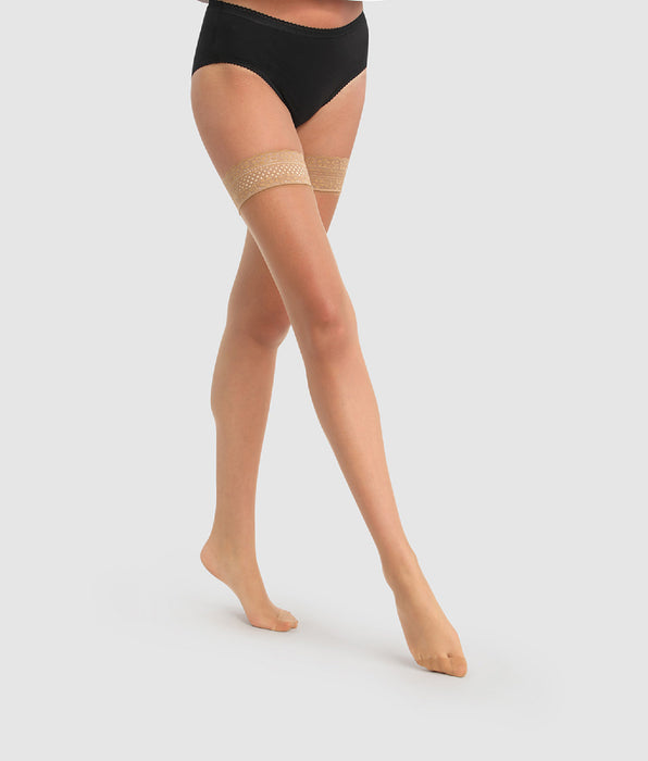 DIM DIM Up Voile ambre Giarrettiera Freedom 15D