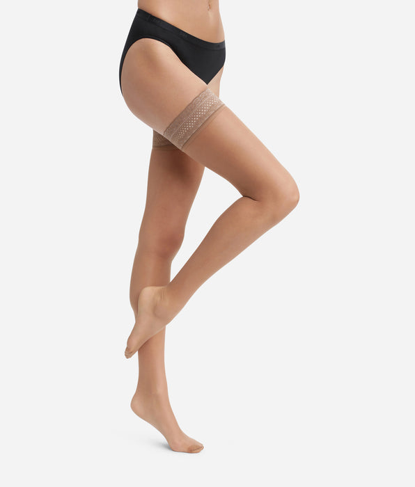 DIM Calze da donna in voile trasparente Gazelle Dim Up Beauty