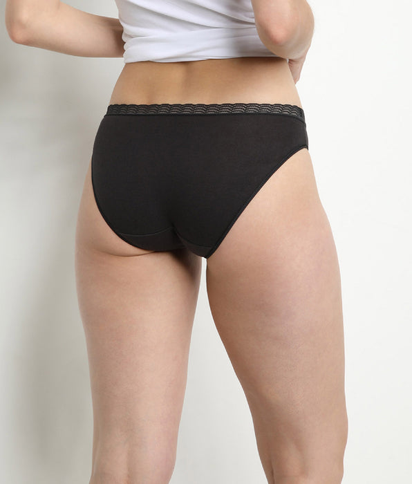 DIM Pacco da 2 slip da donna bianchi e neri DIM Fashion