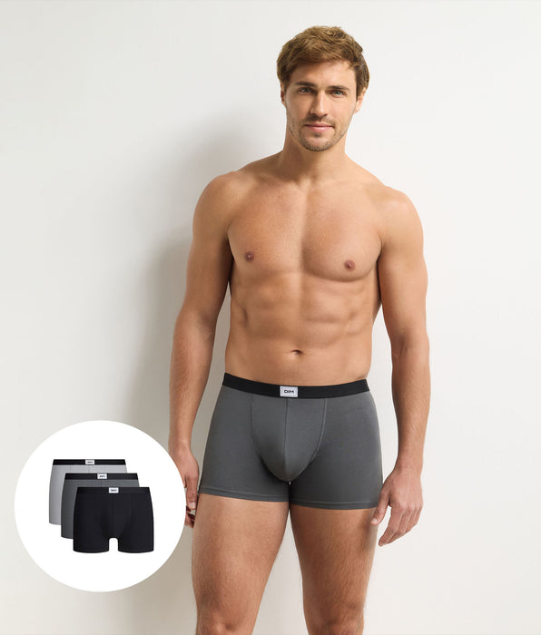 DIM Confezione da 3 boxer uomo inverno Ultra Resist