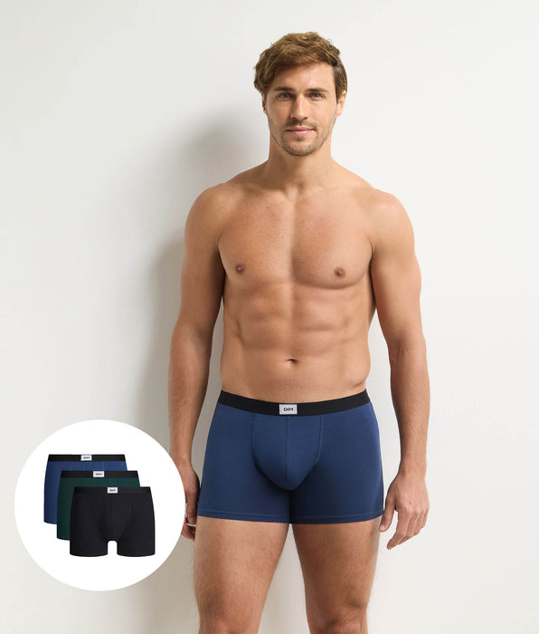 DIM Confezione da 3 boxer uomo notte Ultra Resist