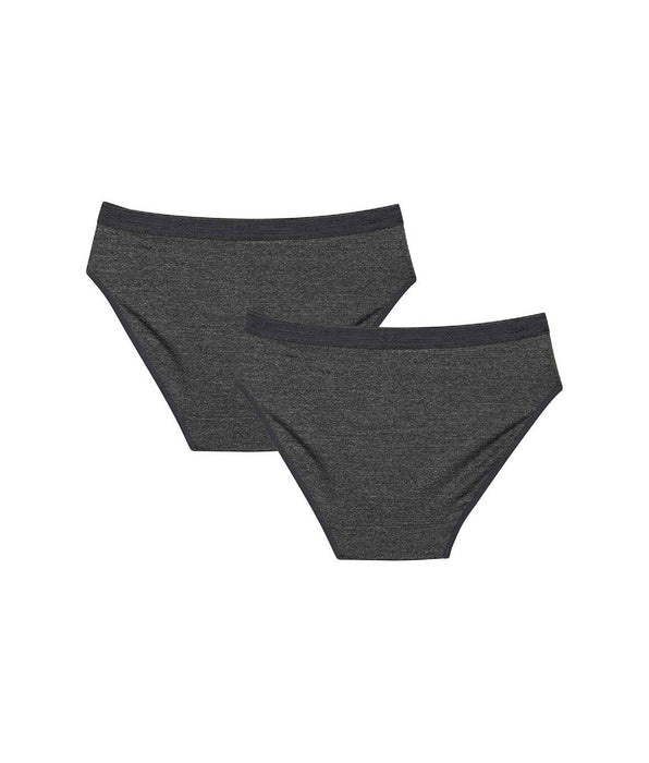 DIM Slip bambina in microfibra moka scuro Dim Micro