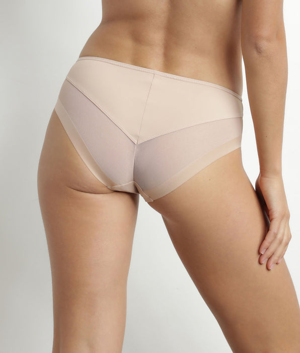 DIM Slip donna in microfibra e tulle Generous by Dim