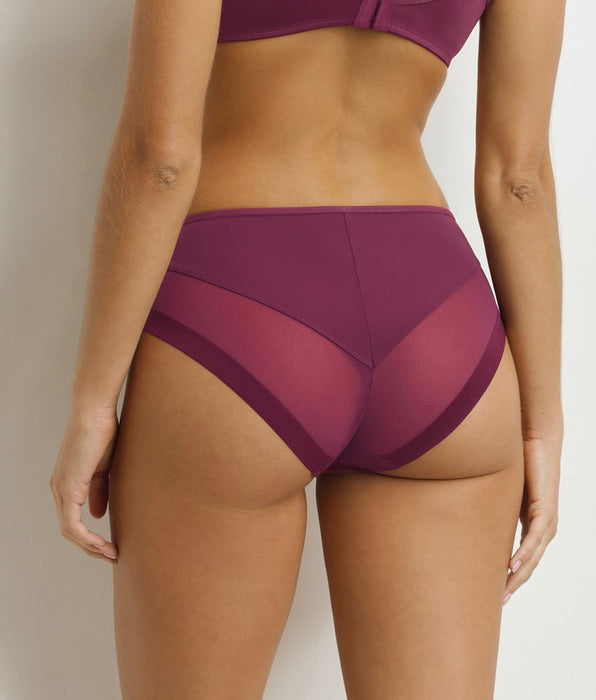 DIM Slip da donna bordeaux Dim Generous