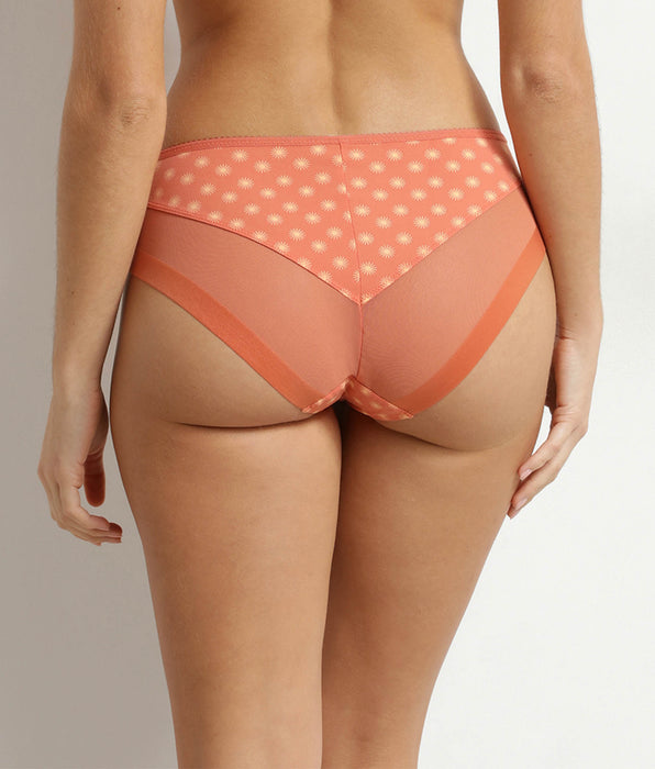 DIM Slip da donna in microfibra e tulle con motivo sole Dim Generous