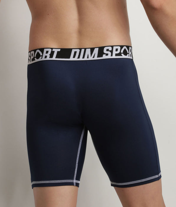 DIM Pacco da 2 boxer sportivi in microfibra termoregolante grigio nero Dim Sport