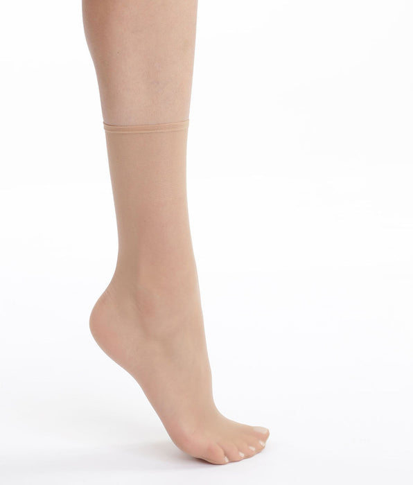 DIM Pacco da 2 calze donna nude avorio Dim Sublime Voile