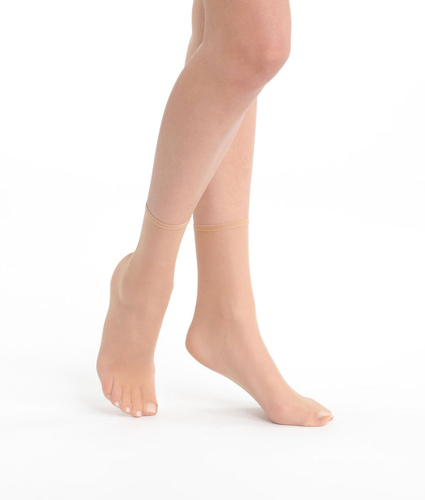 DIM Pacco da 2 calze donna nude avorio Dim Sublim Voile Brillant