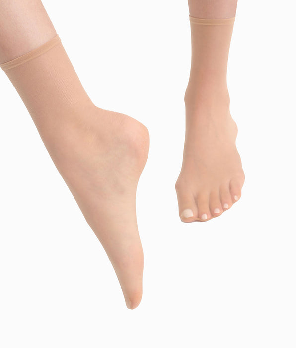 DIM Pacco da 2 calze donna nude avorio Dim Sublim Voile Brillant