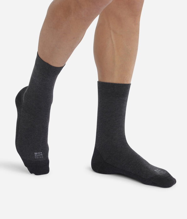 DIM 2 Pacco da calze Ultra Resist Antracite Heather da uomo