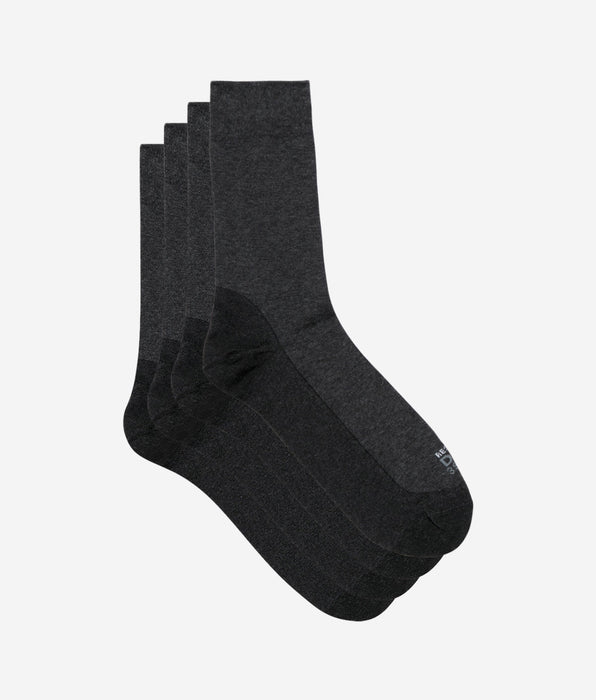 DIM 2 Pacco da calze Ultra Resist Antracite Heather da uomo