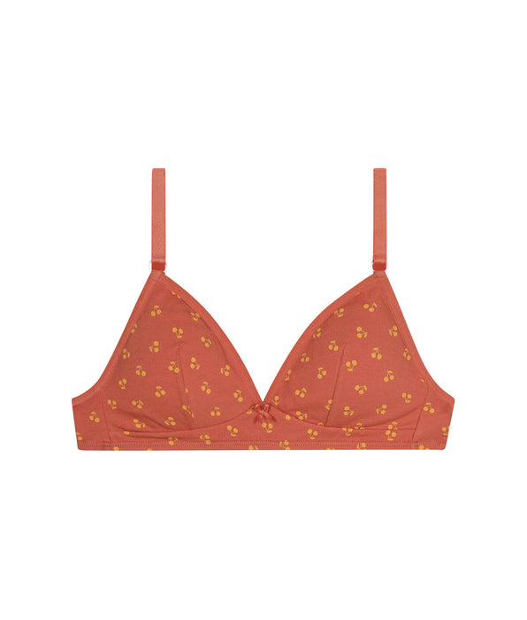 DIM Reggiseno a triangolo per bambina modello Cherry Yellow Les Pockets