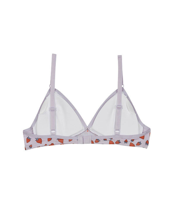 DIM Reggiseno a triangolo in cotone elasticizzato con fragole Les Pockets
