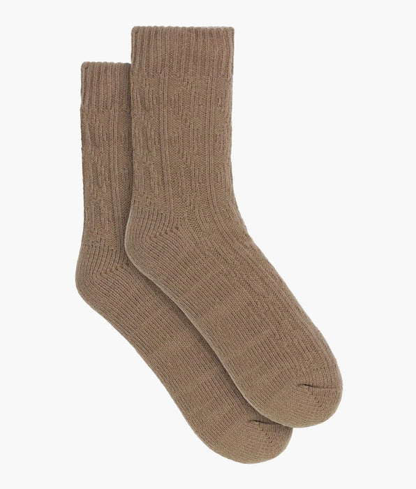 DIM Calzino caldo da donna Marrone Cocoon Polaire