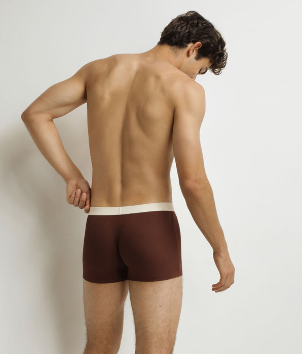 DIM Boxer uomo a costine Chocolate Dim Elegant
