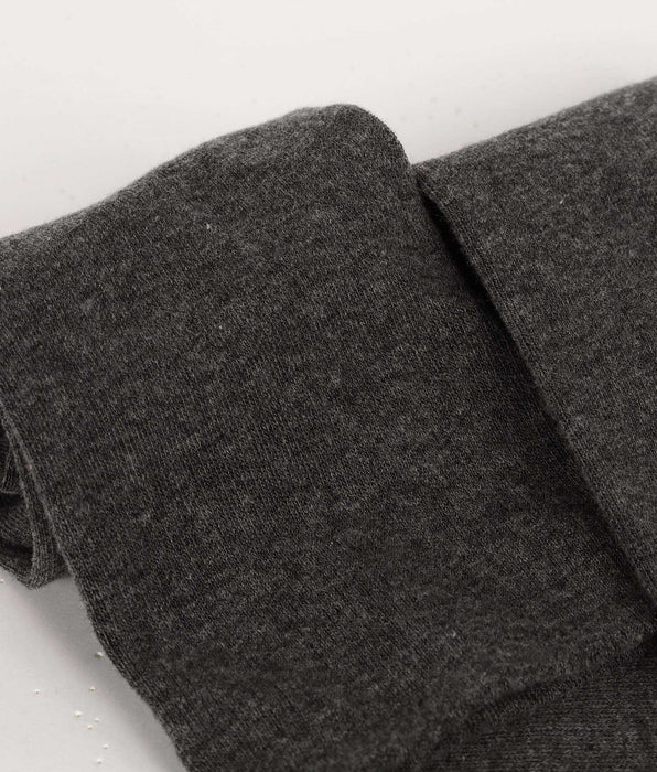 DIM Calze maxi in cotone Chiné antracite donna Dim
