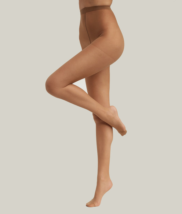 DIM Pacco da 3 collant beige trasparenti da donna Dim Trio Red