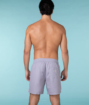 Egyptian blue swim trunks for men