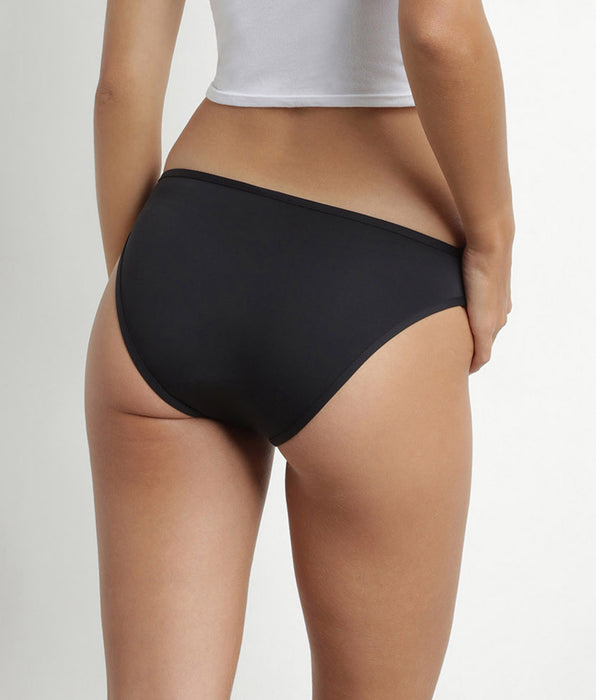 DIM Costumi da bagno mestruali nero slip flusso leggero e medio DIM Protect