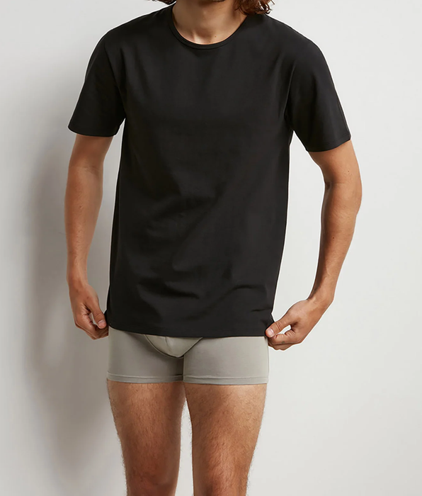 DIM Pacco da 2 T-shirt termoregolatrici da uomo con collo rotondo nero Regul Activ