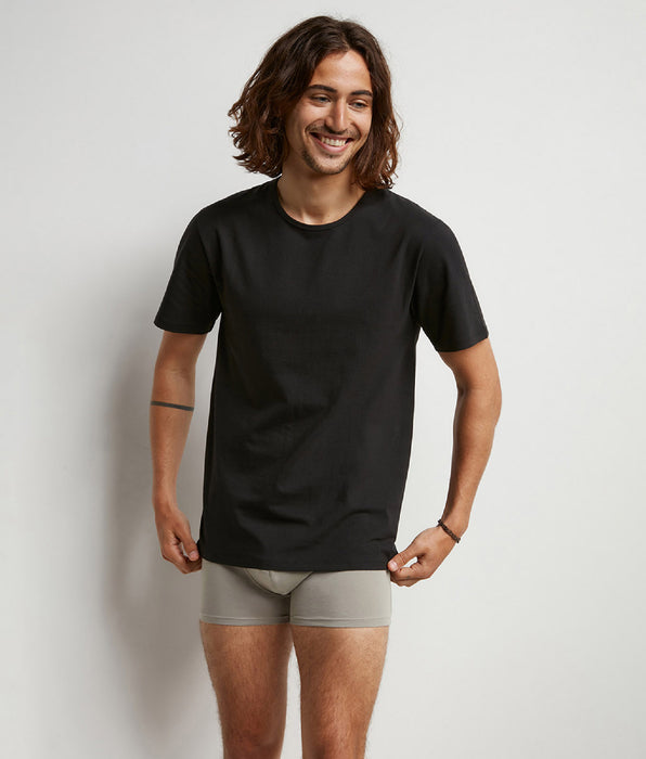 DIM Pacco da 2 T-shirt termoregolatrici da uomo con collo rotondo nero Regul Activ