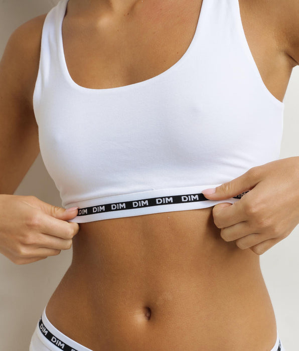 DIM Reggiseno bianco da donna DIM Iconses