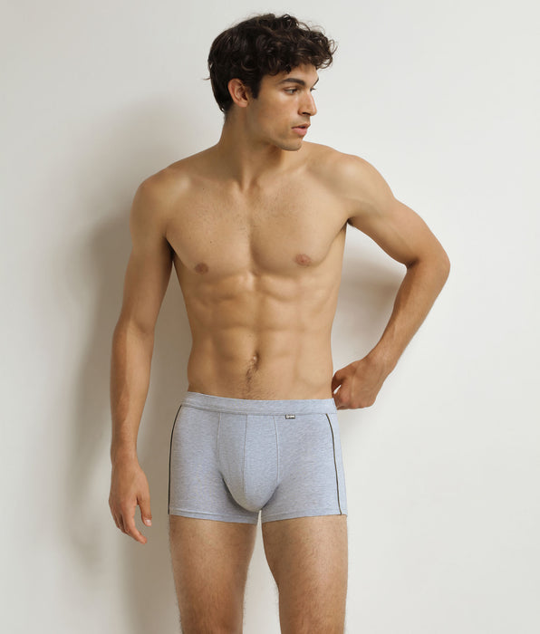 DIM Boxer Uomo Classic in cotone grigio cenere
