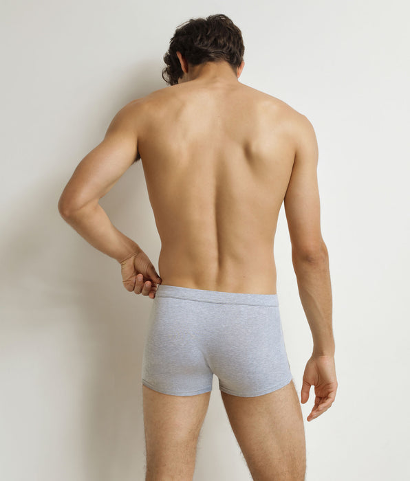 DIM Boxer Uomo Classic in cotone grigio cenere
