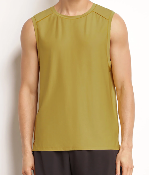 DIM Canottiera aerata Uomo Olive DIM Move