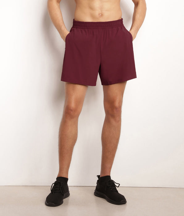 DIM Short sportivi aerati da uomo Bordeaux DIM Move