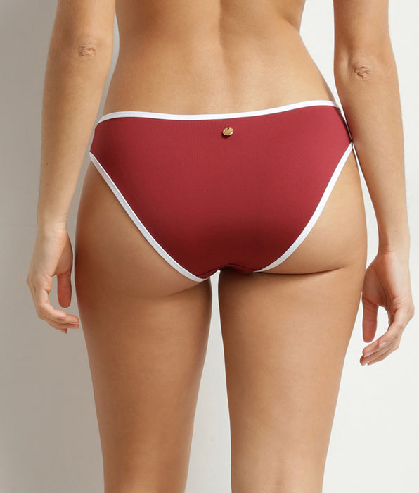 DIM Slip da bagno da donna Rosso Dim Timeless