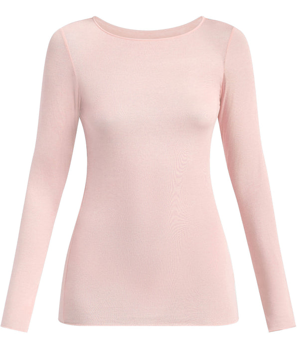 DIM T-shirt girocollo rosa tenue Thermal Light