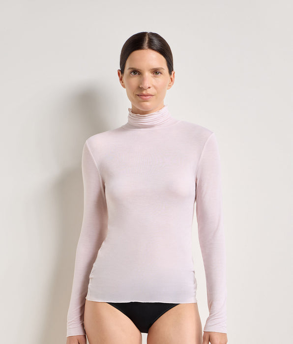 DIM T-shirt girocollo rosa tenue Thermal Light