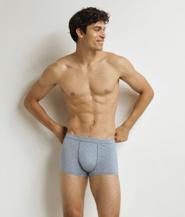 DIM Boxer Uomo Blu Jean Dim Classic Cotone Modal