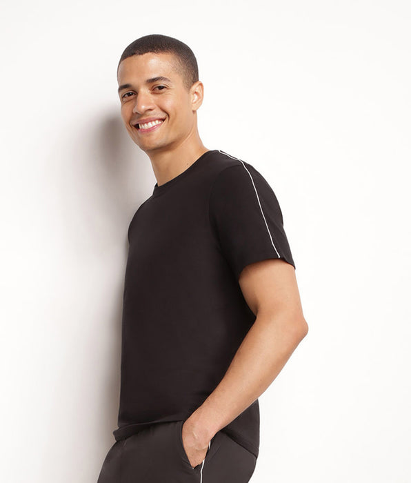 DIM T-shirt sportiva termoregolante Uomo in jersey nero DIM Move