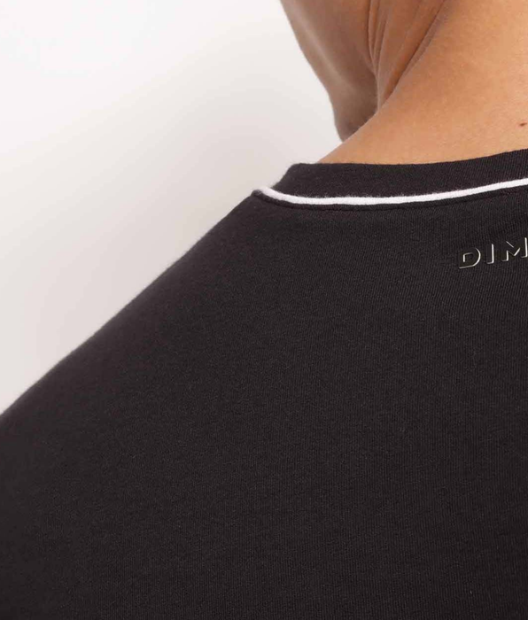 DIM T-shirt sportiva termoregolante Uomo in jersey nero DIM Move