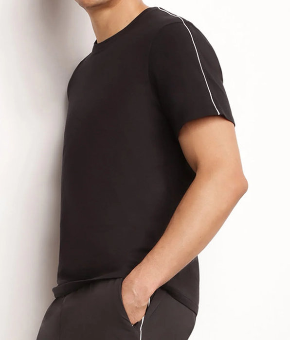 DIM T-shirt sportiva termoregolante Uomo in jersey nero DIM Move