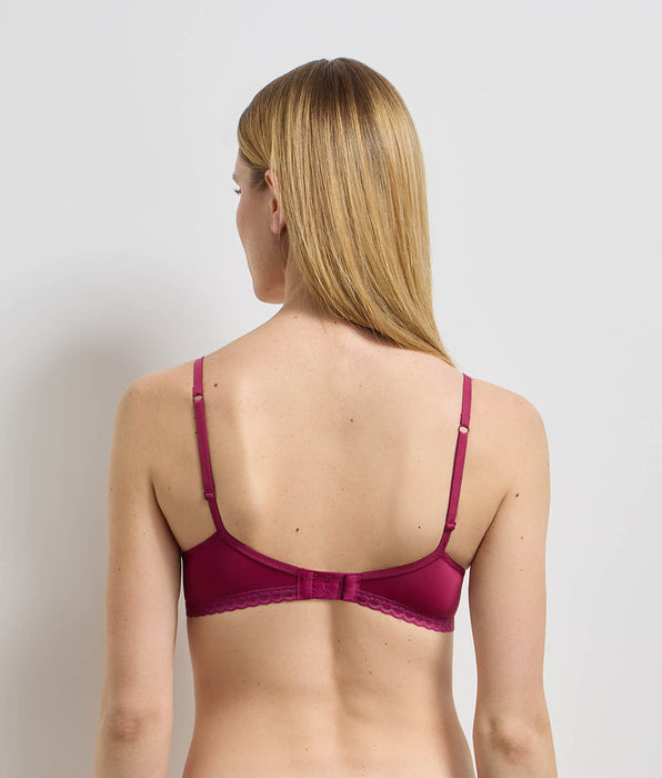 DIM Reggiseno a triangolo senza ferretto lampone intenso Daily Micro
