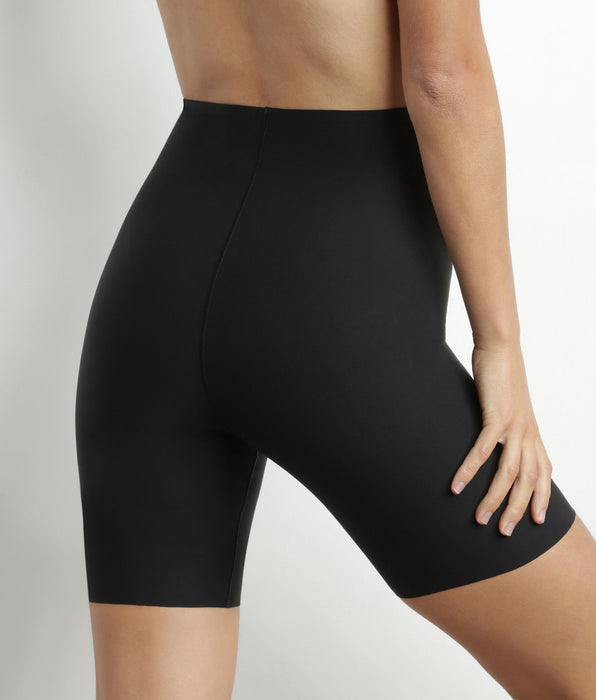 DIM Panty modellante da donna in microfibra senza cuciture Nero Dim Silhouette invisibile