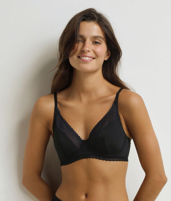 DIM Reggiseni a balconcino con ferretto Nero Daily Micro