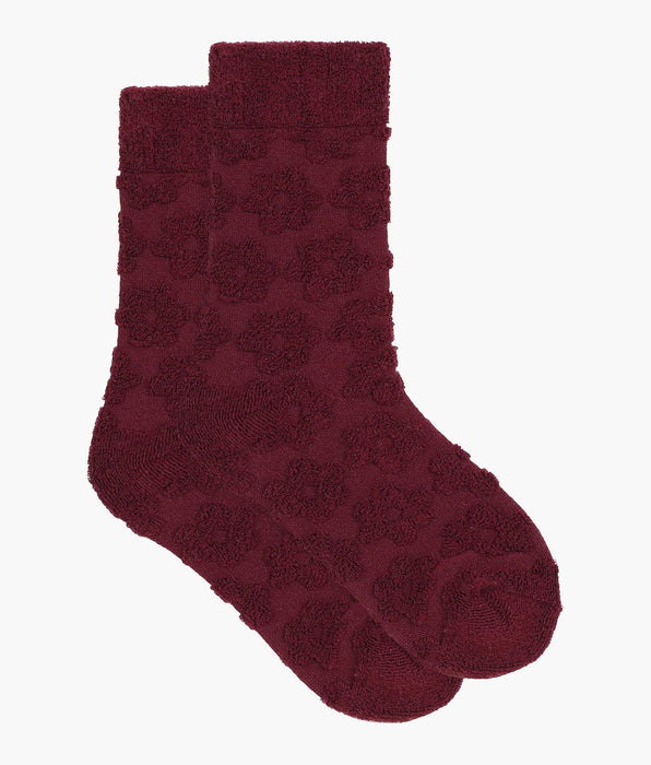 DIM Calze da donna in spugna floreale fico Mod di Dim