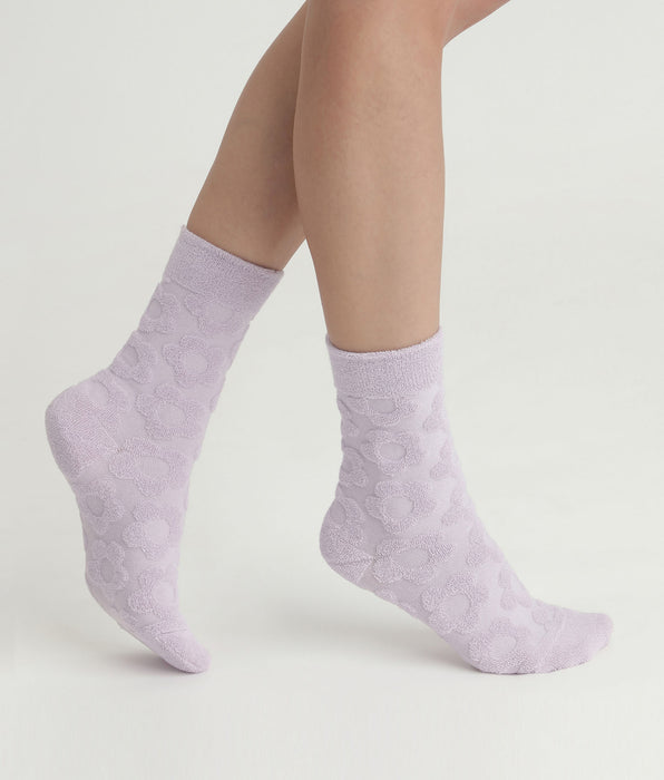 DIM Calze donna in spugna di parma con fiori DIM Mod