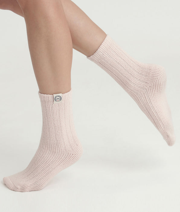 DIM Dim x Inès de La Fressange Rose calze da donna a costine